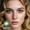 Fashion Year Disposable 14.5mm Diameter Green Contact Lenses for Halloween 