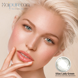 Haipurecon Silas Lady Green 14.2mm contact lenses with power