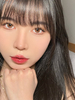 Haipurecon iced white peach 14.5mm contact lenses Iced white peach with power