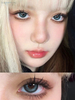 Haipurecon Human Barbie blue 14.5mm contact lenses with power