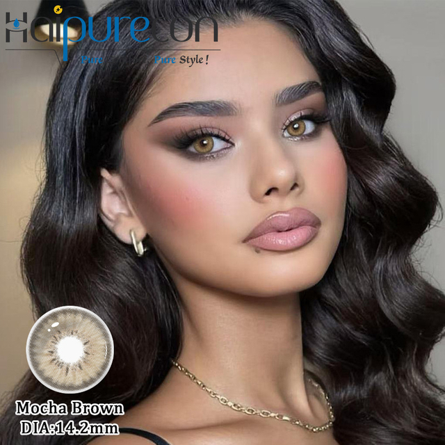 Soft Glow 14.2mm Elegant Look Contact Lenses for Everyday Comfort