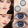 Haipurecon Lily Blue Gray 14.0mm contact lenses