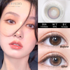 Haipurecon Glitter contact lens Bollycon purple 14.0 mm with power