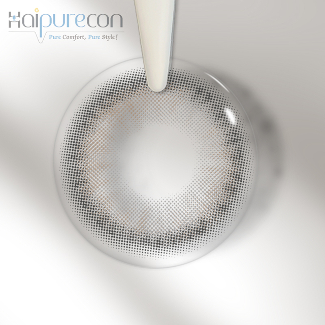 Haipurecon Daily contact lens Frozen pear crisp 14.0 mm with power