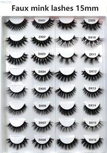 Haipurecon Synthetic False Eyelashes 15mm 18mm 20mm