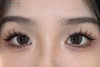 Haipurecon Glacier tea 14.2mm contact lens with power