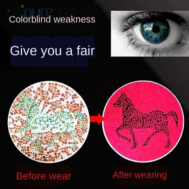 Haipurecon Color Blind Color Weakness contact lenses OEM