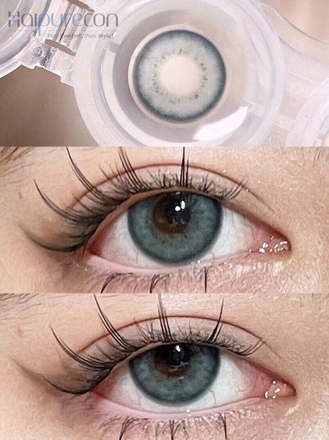 Haipurecon Provence Green 14.2mm contact lens