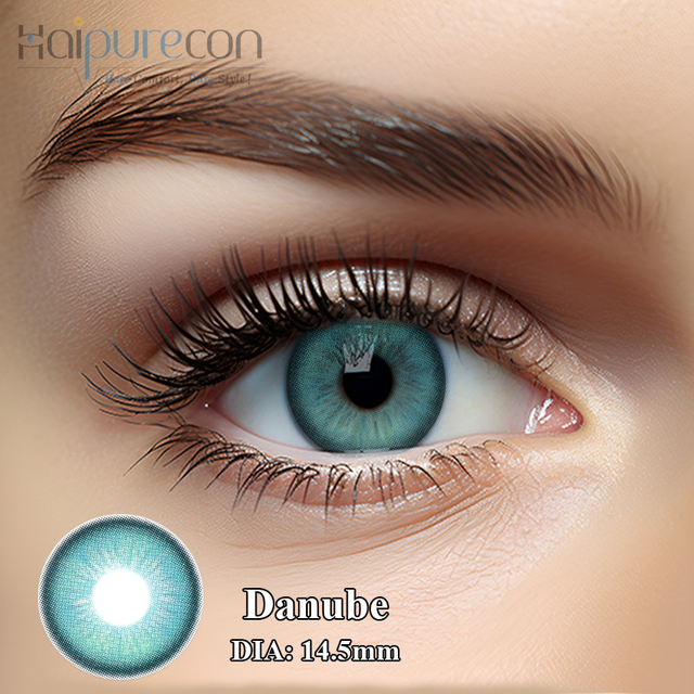 Haipurecon Danube 14.5 mm contact lens with power