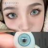 Haipurecon Manhattan Green 14.2mm contact lens with power