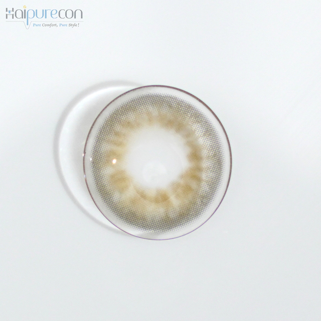 Haipurecon Taylor brown 14.0mm contact lenses with power