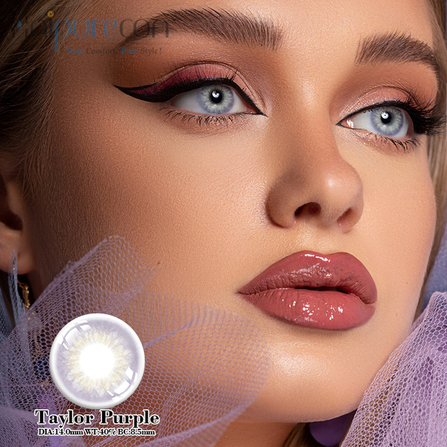 Haipurecon Taylor purple 14.0mm contact lenses