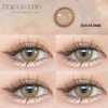 Haipurecon Prescription Yearly Color Contact Lenses Aoki Light Camel