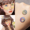 Haipurecon Girl's tears brown 14.5mm contact lens
