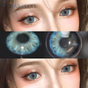 Haipurecon Gem green 14.0mm contact lens with power