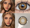 Haipurecon soul brown 14.2mm contact lenses with power