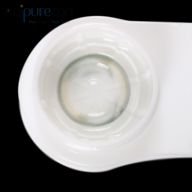 Haipurecon Silas Lady Green 14.2mm contact lenses with power