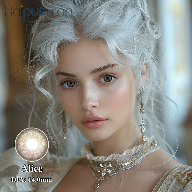 Haipurecon Alice 14.0mm contact lens with power