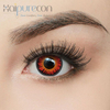 Haipurecon Flaming Red 14.5mm contact lens for cosplay