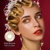 Haipurecon Pola brown 14.2mm contact lens