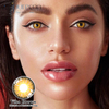 Haipurecon Vika brown 14.5mm contact lens
