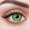 Haipurecon Vika green 14.5mm contact lens