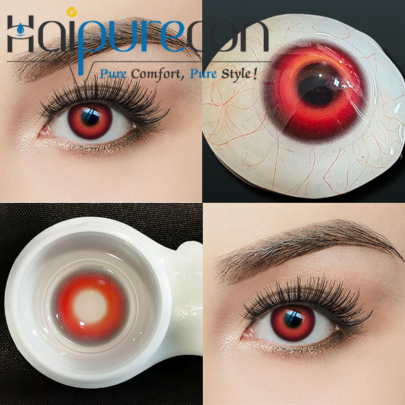 14.5mm Diameter Yearly Colored Contact Lenses CE Approved