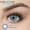 14.5mm Diameter Icy Blue Yearly Color Contact Lenses CE ISO Certified