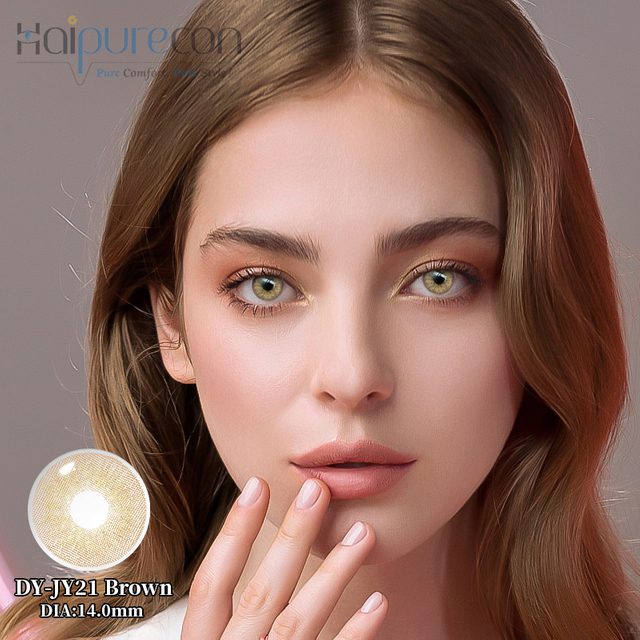 Haipurecon Cloud (DY-JY21) Brown 14.0mm contact lenses