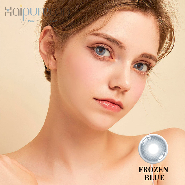 Haipurecon Daily contact lens Frozen blue grey 14.2mm 
