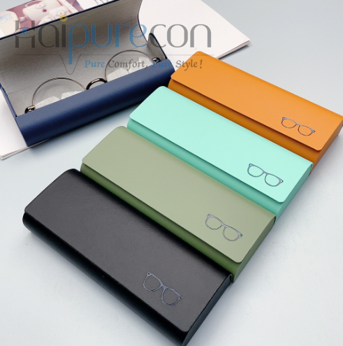 Haipurecon Glasses box new myopia glasses box high-end iron box high-grade sense high-value glasses box wholesale