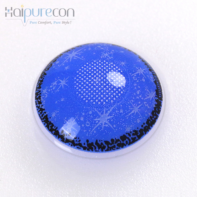 Haipurecon Cosplay contact lens Midsummer Night Blue14.5mm 
