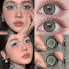 Haipurecon Diamond Sugar green 14.5mm contact lenses with power