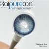 Haipurecon Baroque Blue 14.2mm 14.2mm Diameter Blue Contact Lenses CE Certificated for Brown Eyes