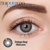 Haipurecon Pattaya Grey 14.2mm Yearly Disposable Grey Contact Lenses Comfortable