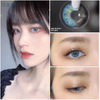 Haipurecon Gem green 14.0mm contact lens with power