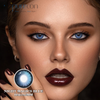 Haipurecon Night magic Blue 14.2mm contact lens with power