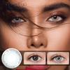 Haipurecon Nougat Grey 14.2mm contact lenses with power