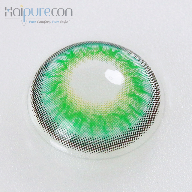 Haipurecon Himalayan green 14.0mm contact lenses