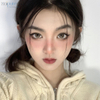 Haipurecon color contact Lenses Cat Diamond Brown 14.0mm