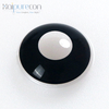 Haipurecon Cosplay contact lens Ring Black 14.5mm 