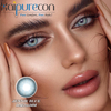 Haipurecon Jennie Blue 14.5mm 40 Percent Water Content Annual Contact Lenses