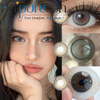 Haipurecon New Arrivals 14.5mm Korean Soft Cosmetic Contact Lenses Yearly Use Three Tone 40% Water Content 8.5mm Base Curve