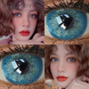 Haipurecon Russian blue 14.0mm contact lenses