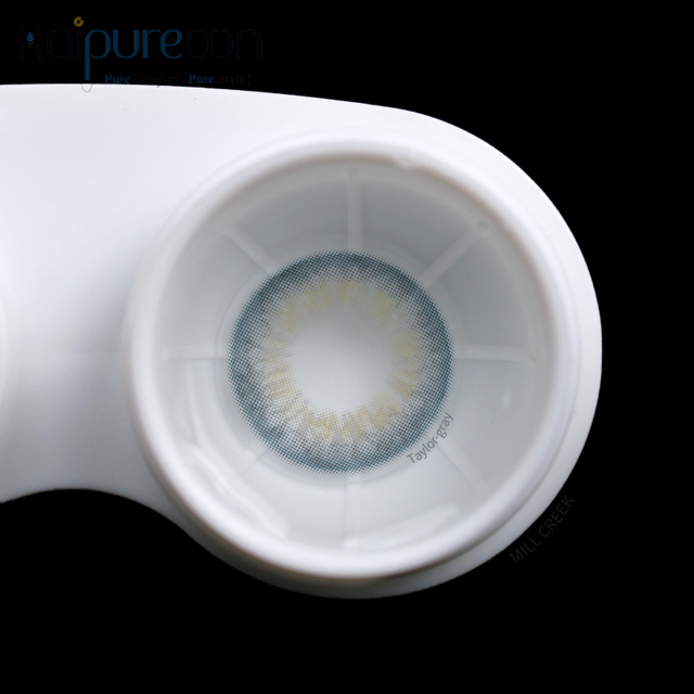 Haipurecon Taylor grey 14.0mm contact lenses with power