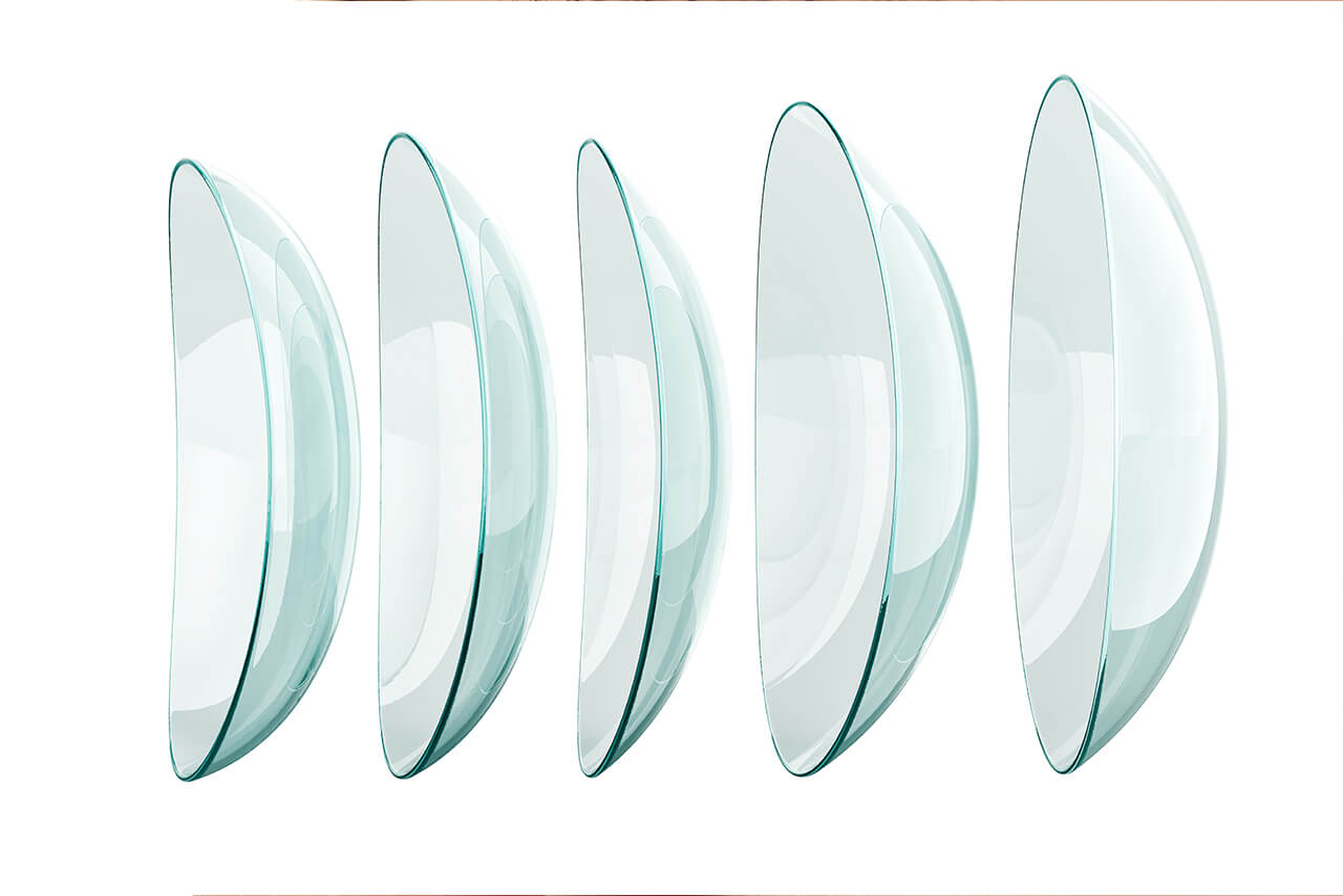 single-focus contact lens