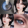 Haipurecon Gem blue 14.0mm contact lens with power