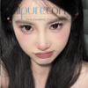 Haipurecon Blusher pink 14.2mm contact lens with power