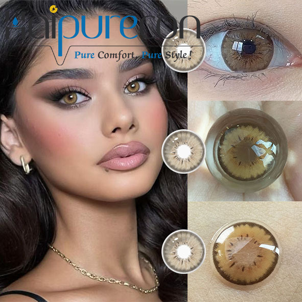 Soft Glow 14.2mm Elegant Look Contact Lenses for Everyday Comfort