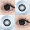Haipurecon Milk Ball Black 14.5mm contact lenses with power